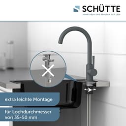 Schütte CORNWALL Spültischarmatur | Grau