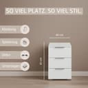 OTTO home AGORDO Nachtkommode | Grau 4