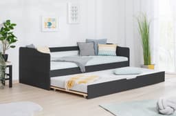 Ticaa Funktionsbett Melinda | Schwarz