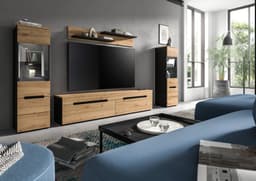 Home affaire Wohnwand REHAT | Braun