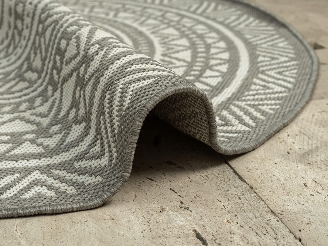 the carpet Teppich Mistra | Grau