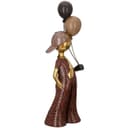 GILDE Dekofigur Figur Ballonjunge | Braun 4