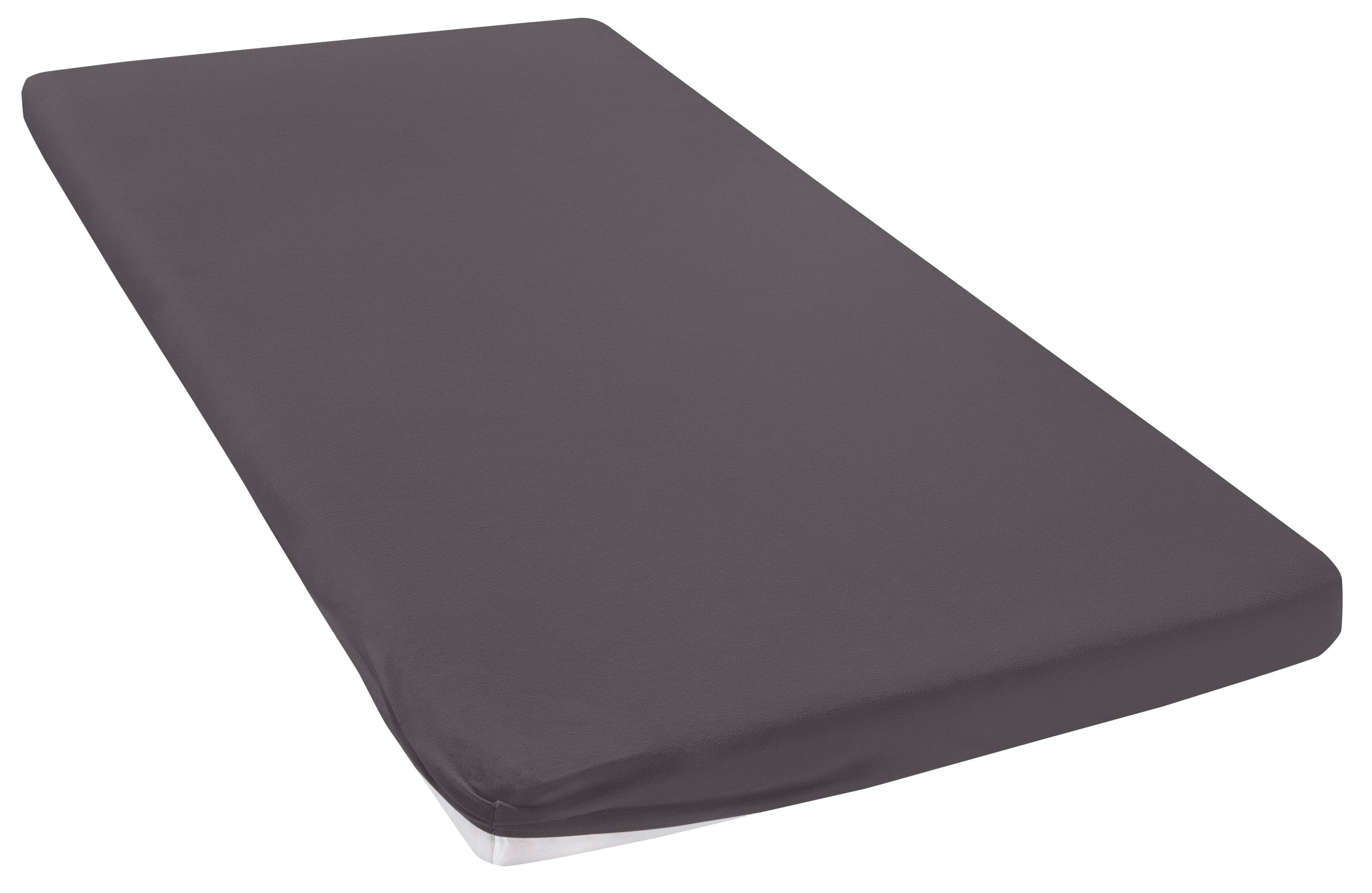 OTTO home Spannbettlaken Topper Basic | Grau