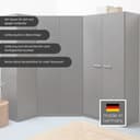 rauch Schrank-Set VANDOR | Grau 3