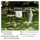 WENKO Wäscheständer Modell Summer Dry | Mehrfarbig 3