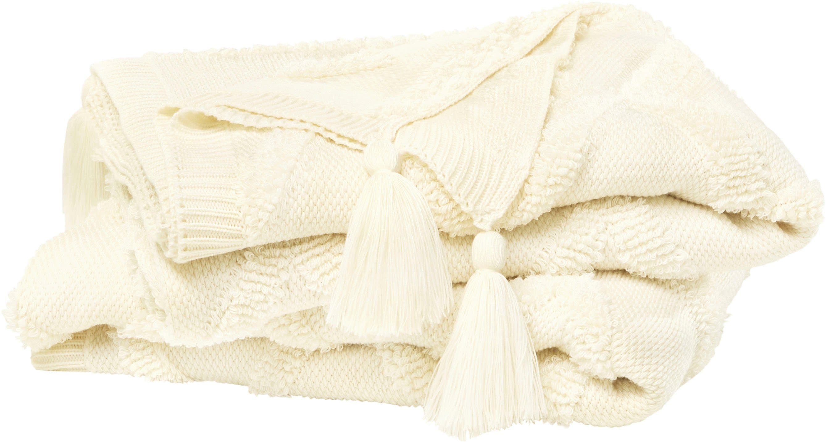 Primera Tagesdecke Kuscheldecke Boho | Beige