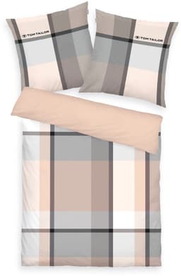 TOM TAILOR HOME Bettwäsche Lenny | Braun