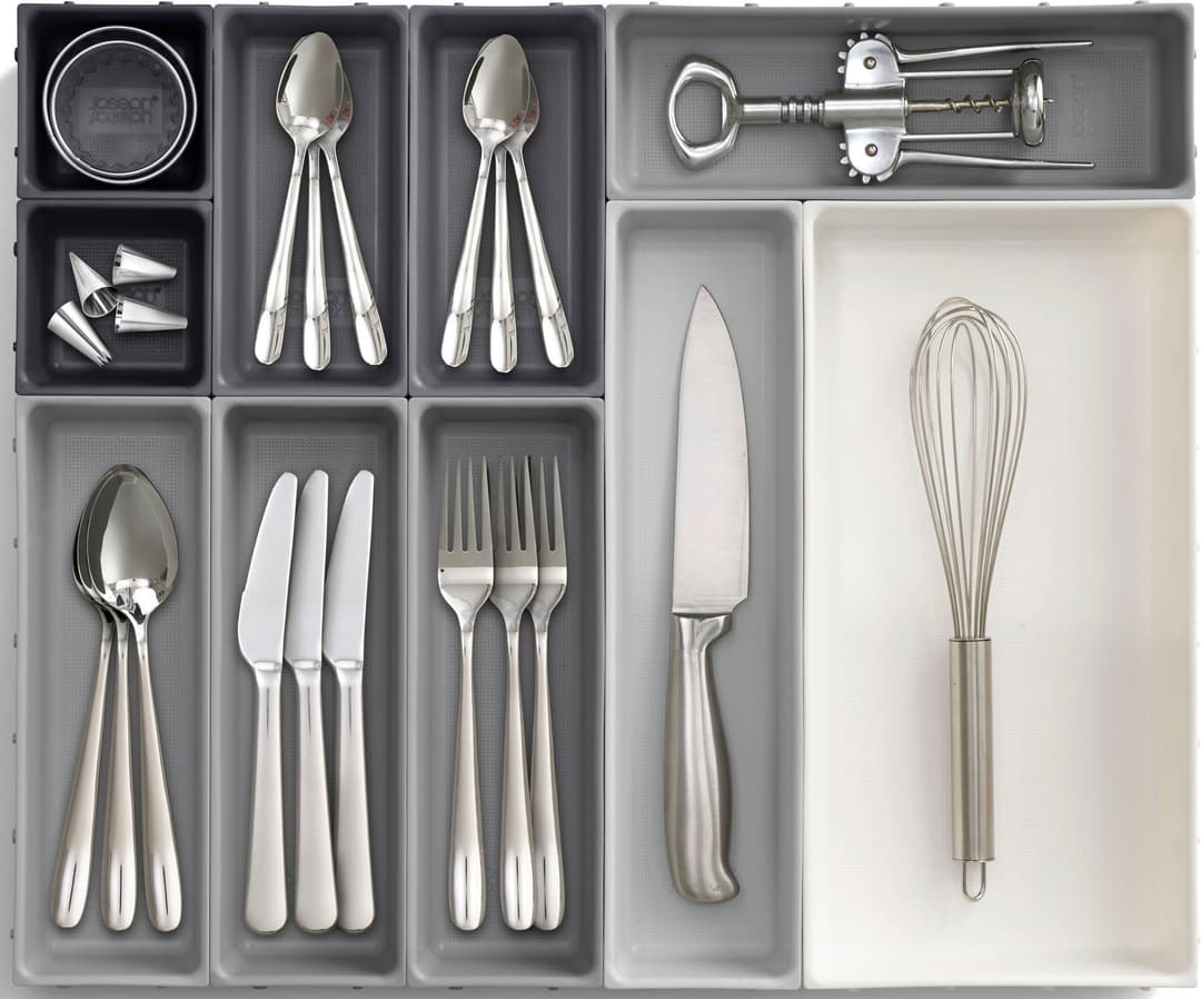 Joseph Joseph Blox Schubladen-Organizer-Set | Grau