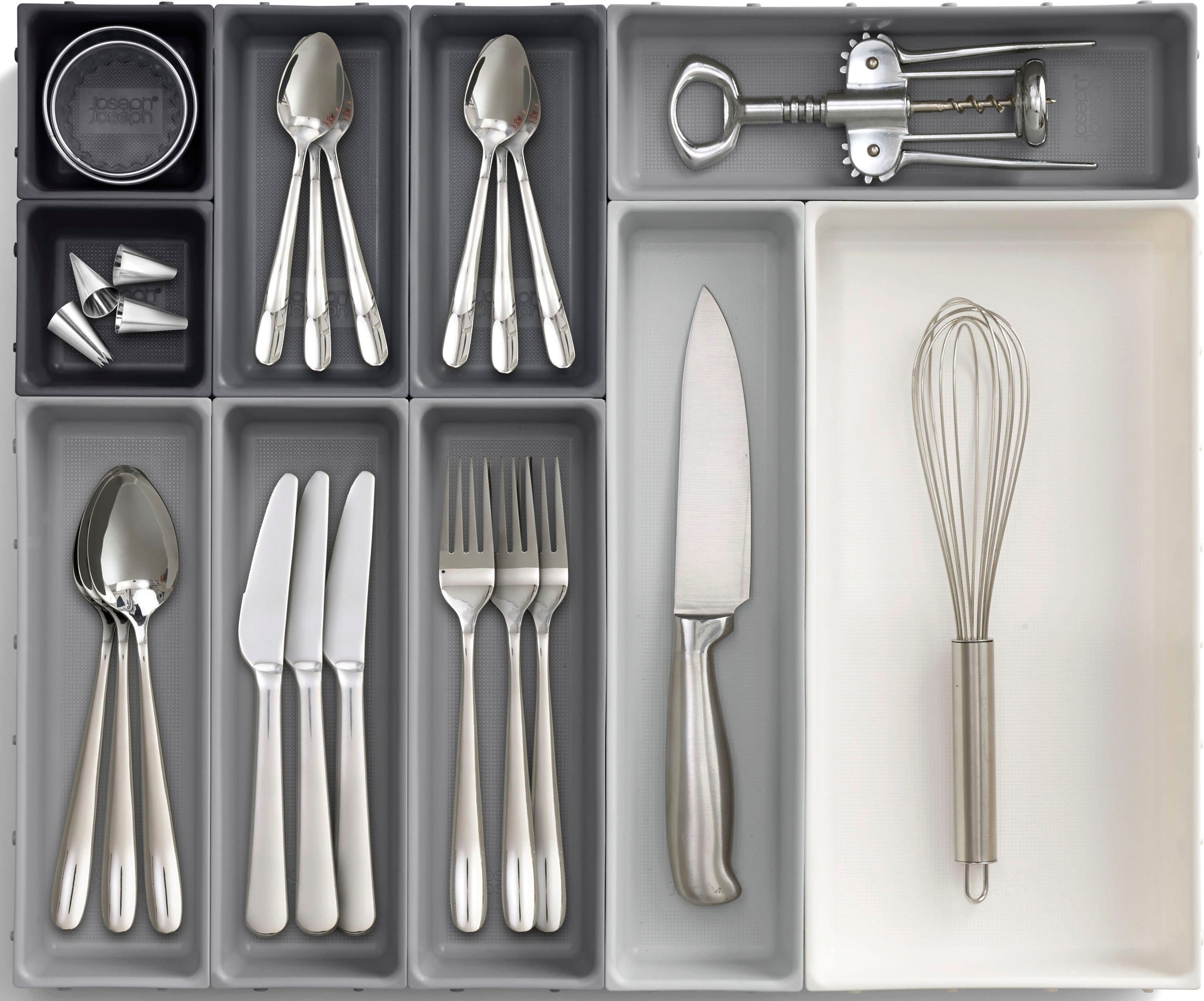Joseph Joseph Blox Schubladen-Organizer-Set | Grau