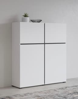 OTTO home Highboard Cross | Weiß