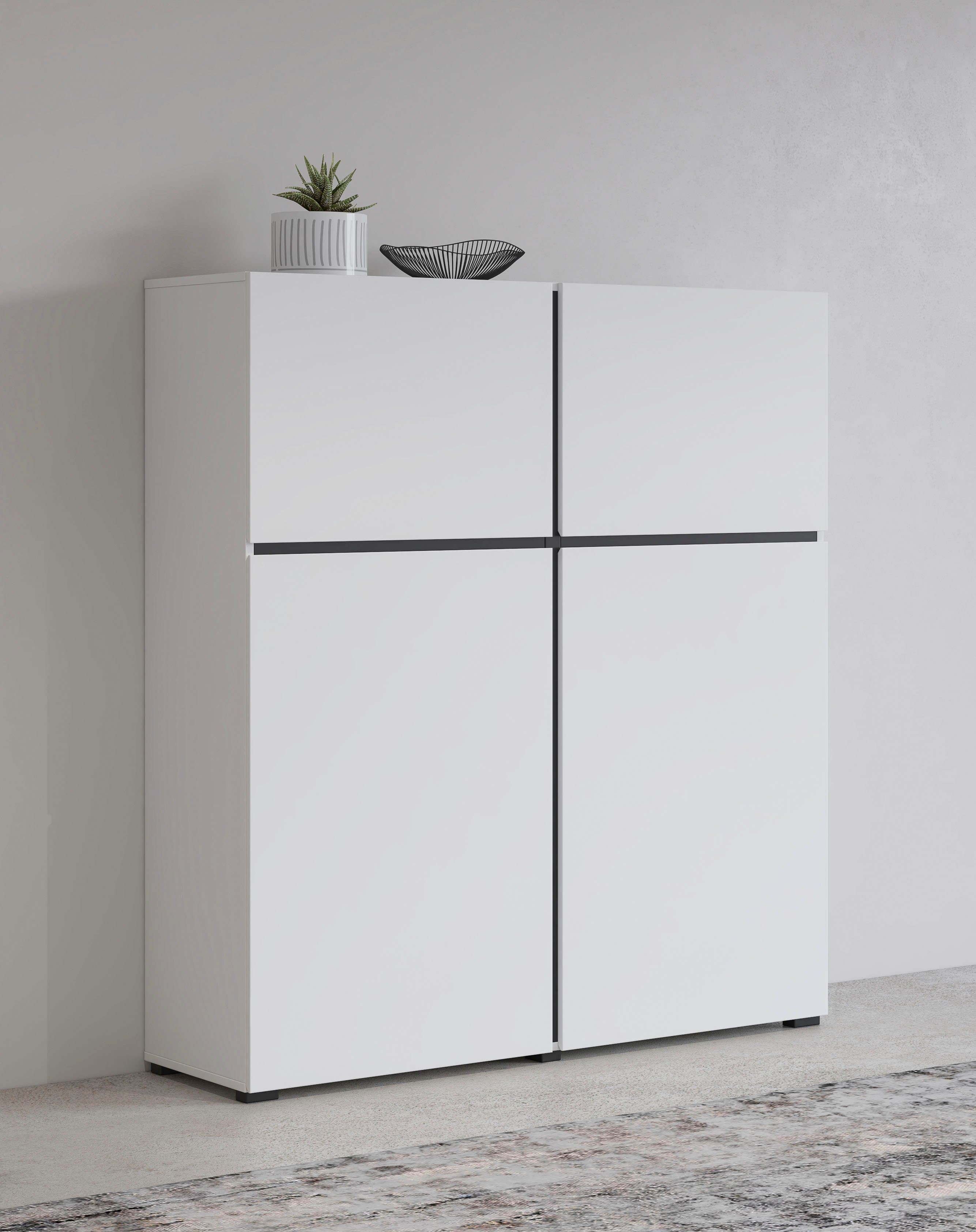 OTTO home Highboard Cross | Weiß