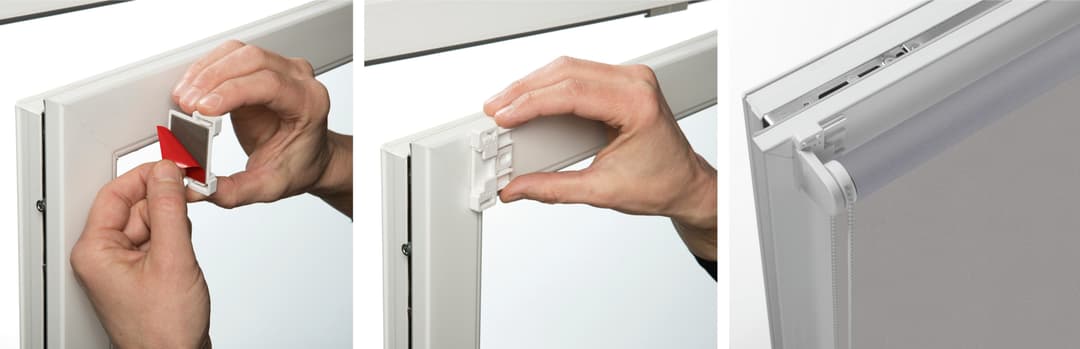 Seitenzugrollo EASYFIX Rollo Thermo | Grau