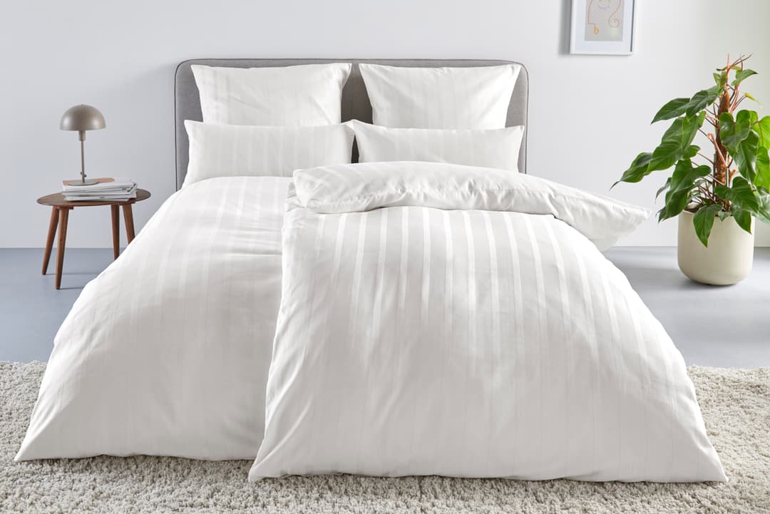 LeGer Home by Lena Gercke Bettwäsche Leonore | Weiß