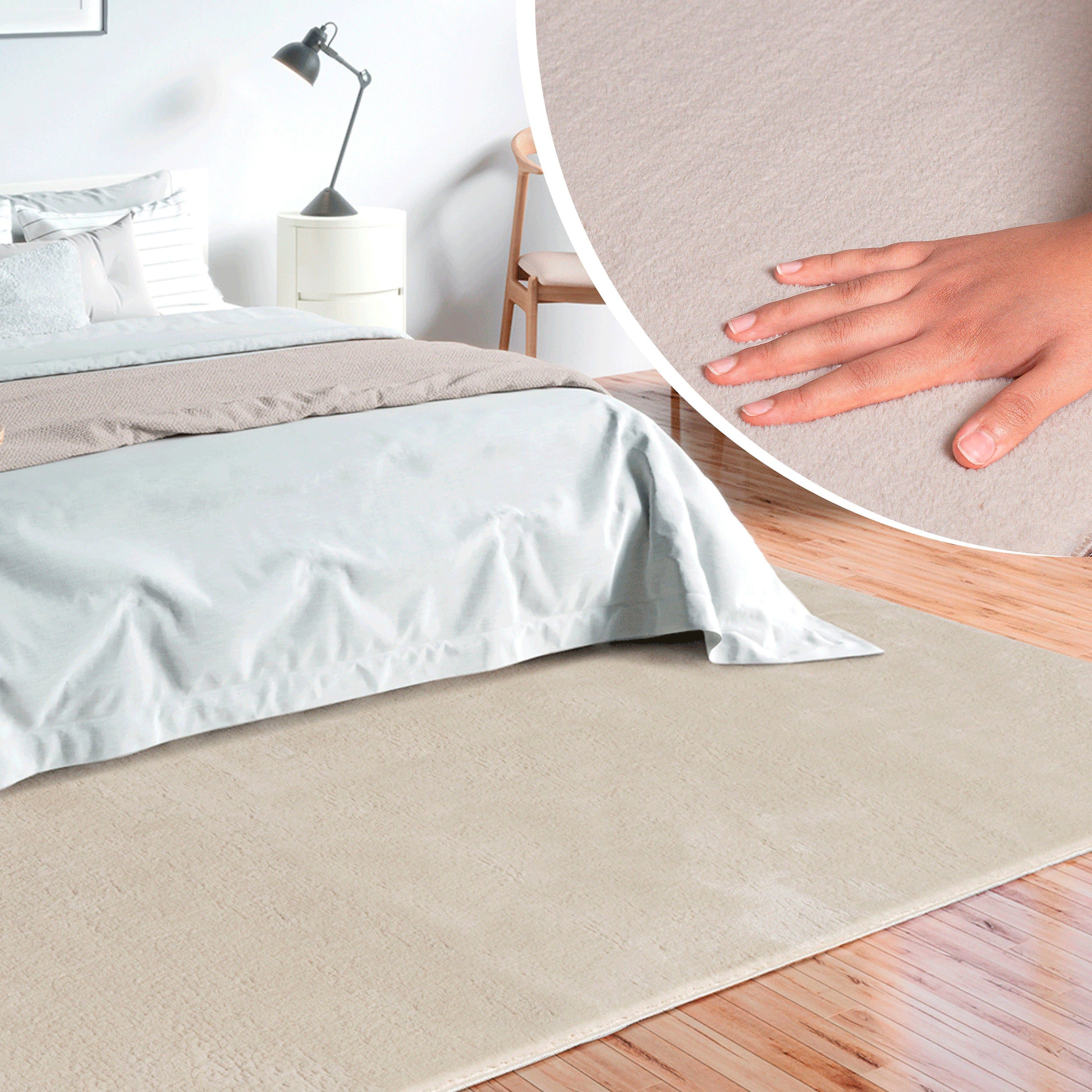merinos Teppich Loft 37 | Beige