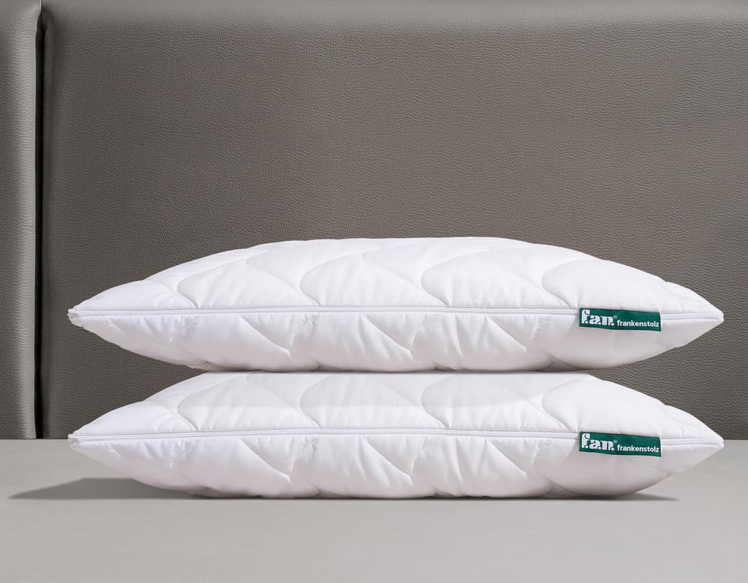 fan Microfaserkissen Hollofil Active m. MF-Bezug | Weiß