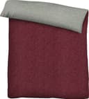 Biberna Hermal Flanell Bettwäsche-Set | Rot 5