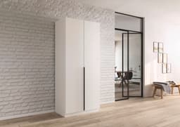 OTTO home Drehtürenschrank Kleiderschrank AGORDO | Weiß