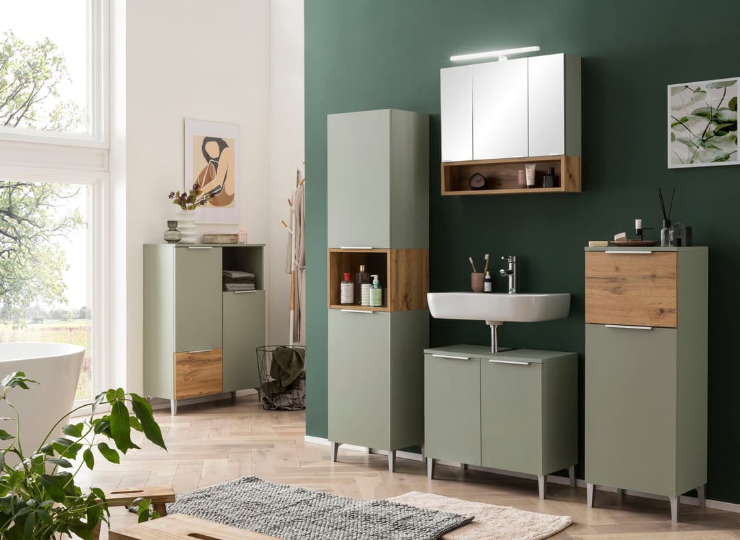 Schildmeyer Spiegelschrank Smilla | Holztöne