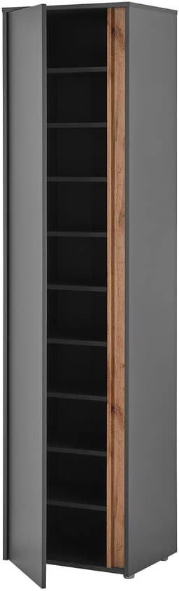 Home affaire Garderobenschrank GiRON/CiTY | Grau