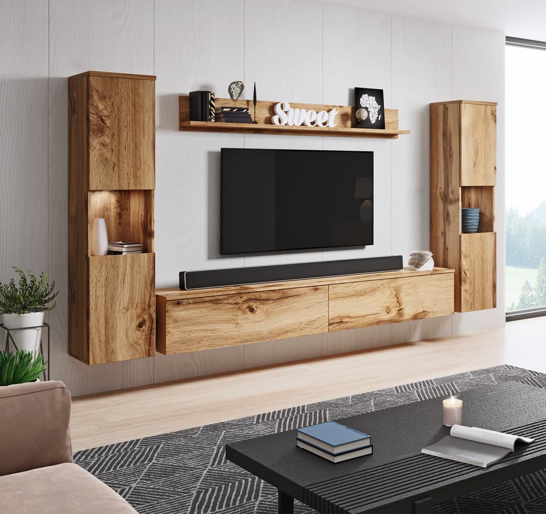 OTTO home Wohnwand PARIS | Holztöne