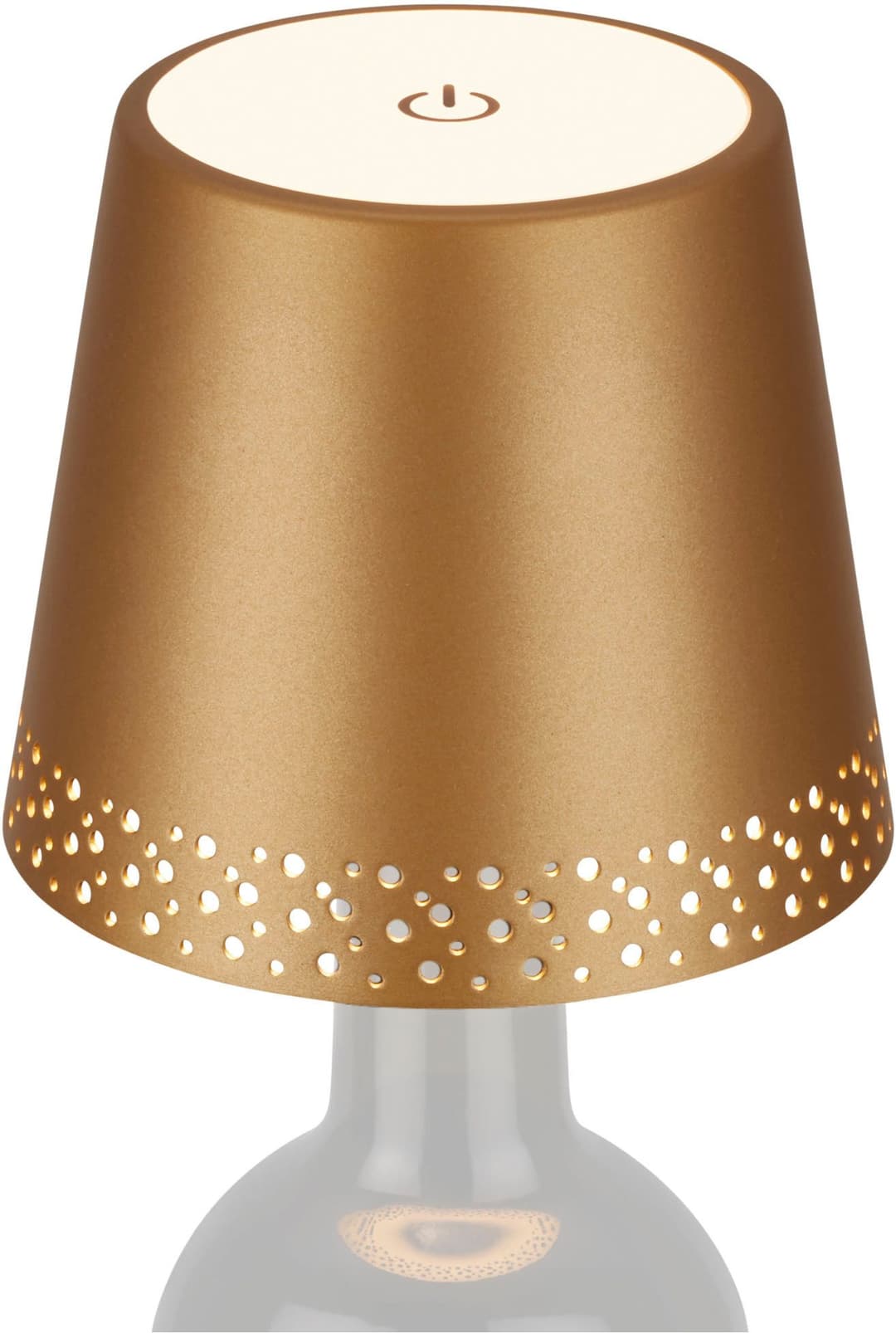 Briloner Leuchten FLASKA Tischleuchte | Gold