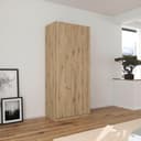 OTTO home Drehtürenschrank Kleiderschrank AGORDO | Holztöne 2