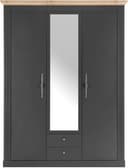 OTTO home Kleiderschrank WESTMINSTER | Grau 3