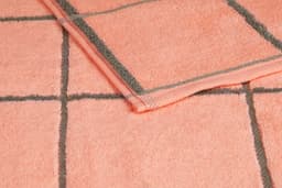 ROSS Duschtuch Cashmere Überkaro | Rosa