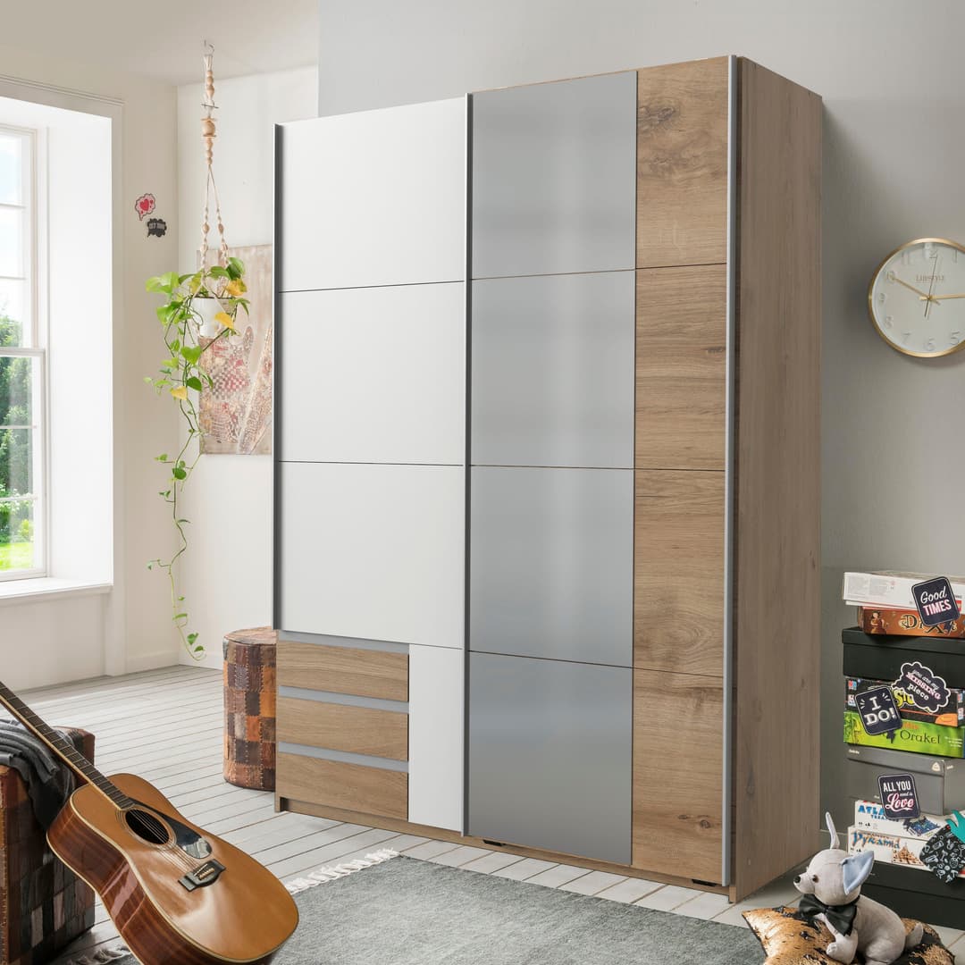 Wimex Schwebetürenschrank Emden | Holztöne