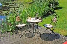 Garden Pleasure Balkonset Mosaik | Braun