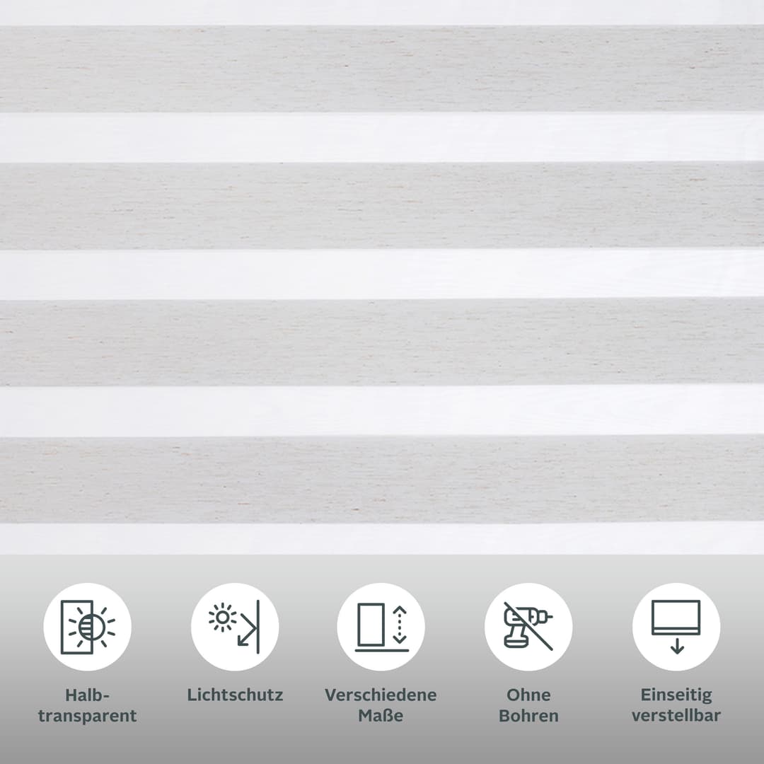 Doppelrollo SORANA | Beige
