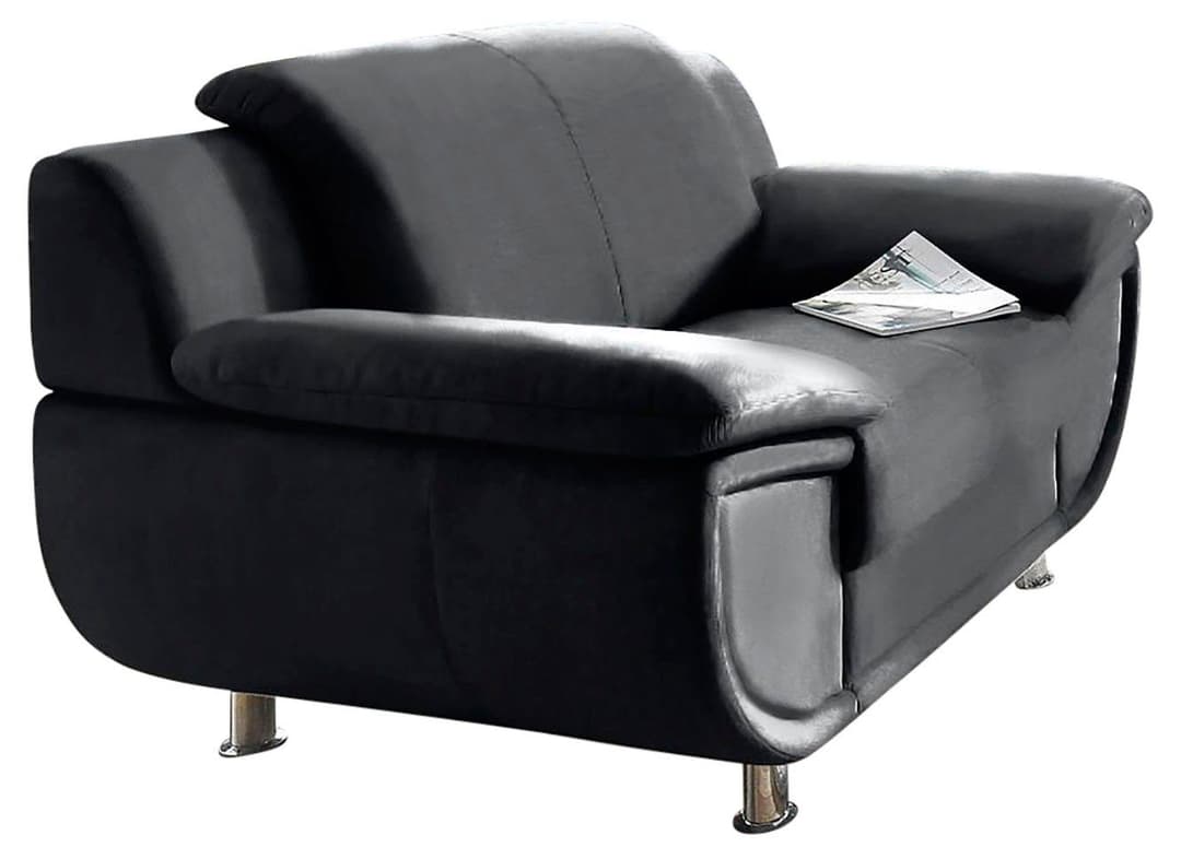 TRENDMANUFAKTUR Sessel Rondo | Schwarz