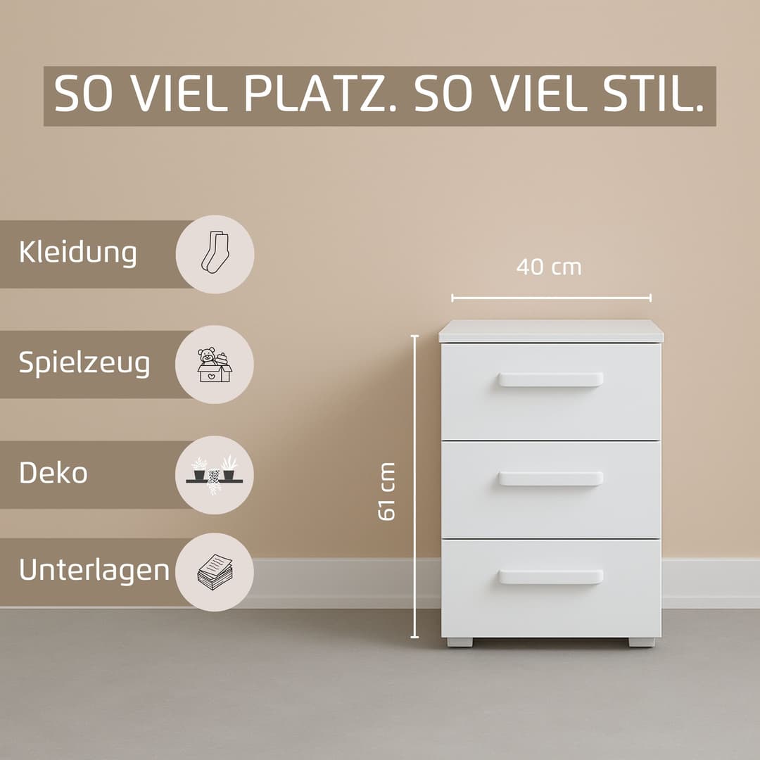 rauch OTELI Nachtkommode | Holztöne
