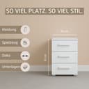 rauch OTELI Nachtkommode | Holztöne 5