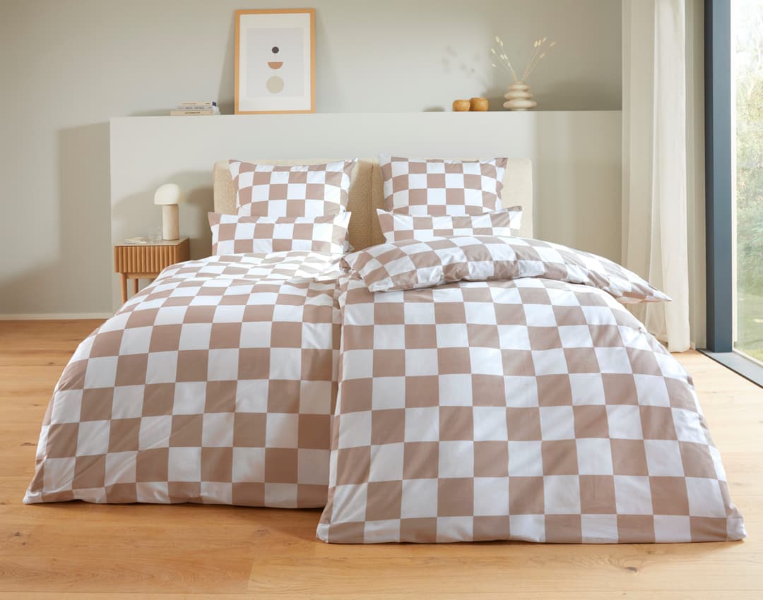 homsy by Ana Johnson Bettwäsche Chessley | Beige