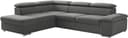 sit&more Ecksofa Valentine L-Form | Grau 5