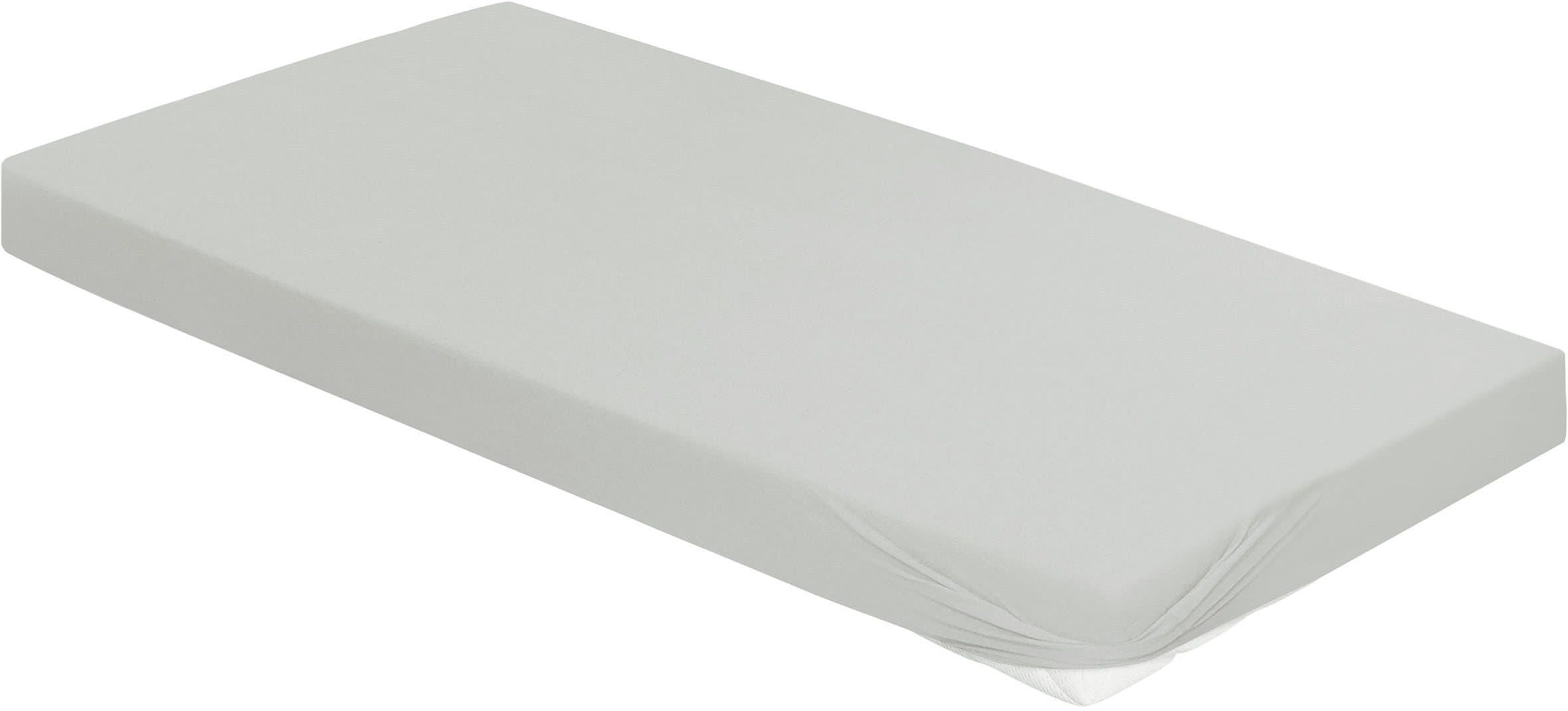BIERBAUM Spannbettlaken Jersey | Grau