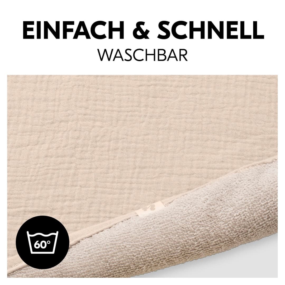 Hauck Wickelauflagenbezug Changing Mat Liner | Beige