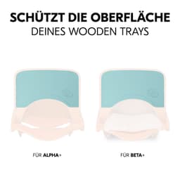 Hauck Platzset Highchair Wooden Tray Mat, Lion Mint | Grün