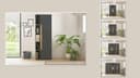 Home affaire Aktenschrank CiTY/GiRON | Grau 3