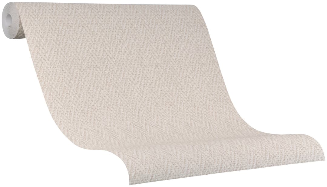 Marburg Vliestapete Fischgratmuster | Beige