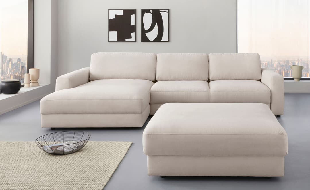 Home affaire Ecksofa Bloomfield | Beige