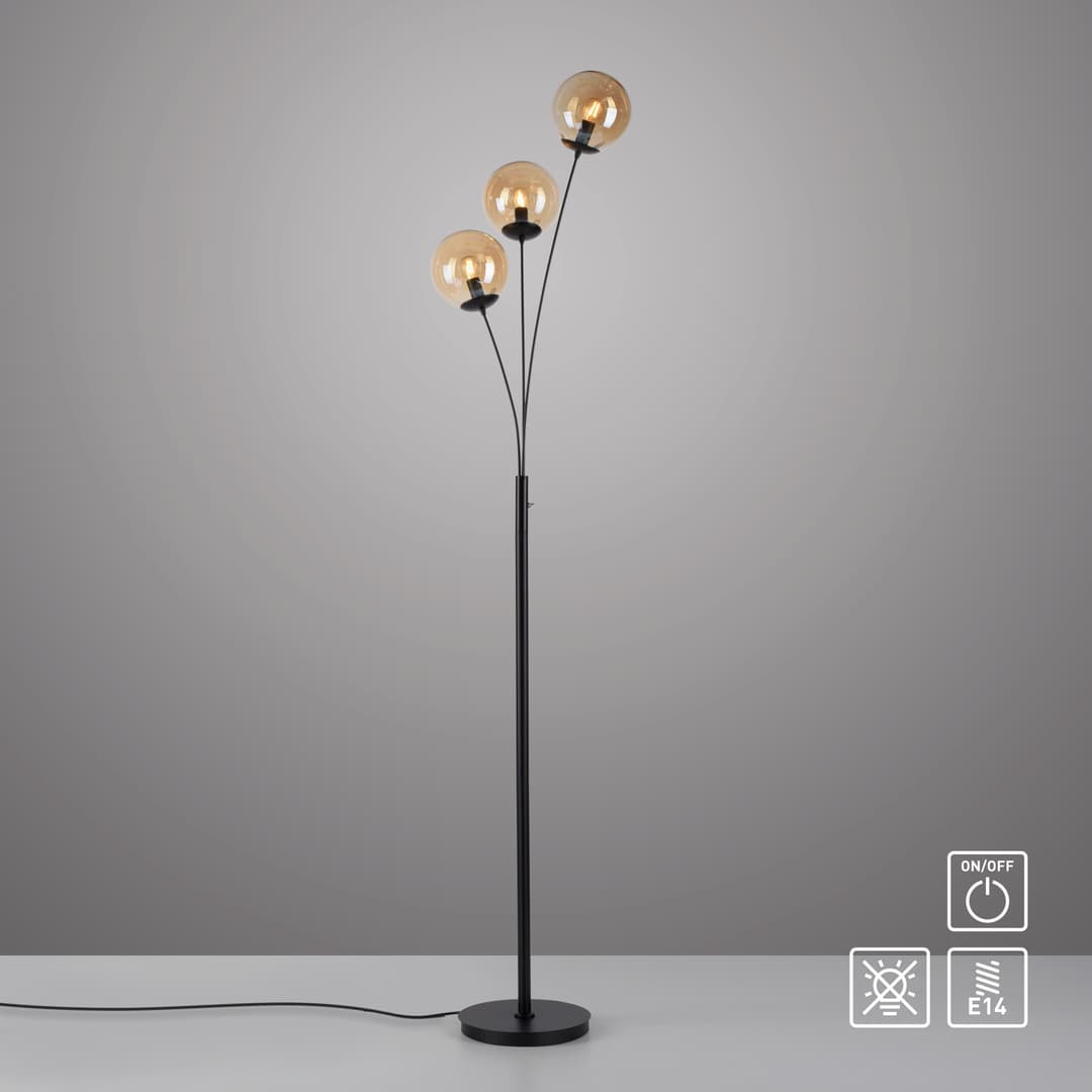 OTTO home Stehlampe Nellin | Schwarz