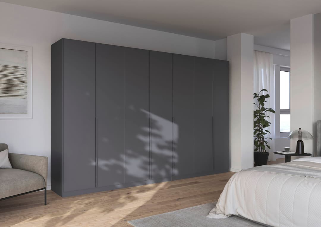 OTTO home AGORDO Kleiderschrank | Grau