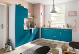 wiho Küchen Unterschrank Kiel | Blau
