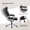 Duo Collection Chefsessel Theodor XXL | Schwarz 4