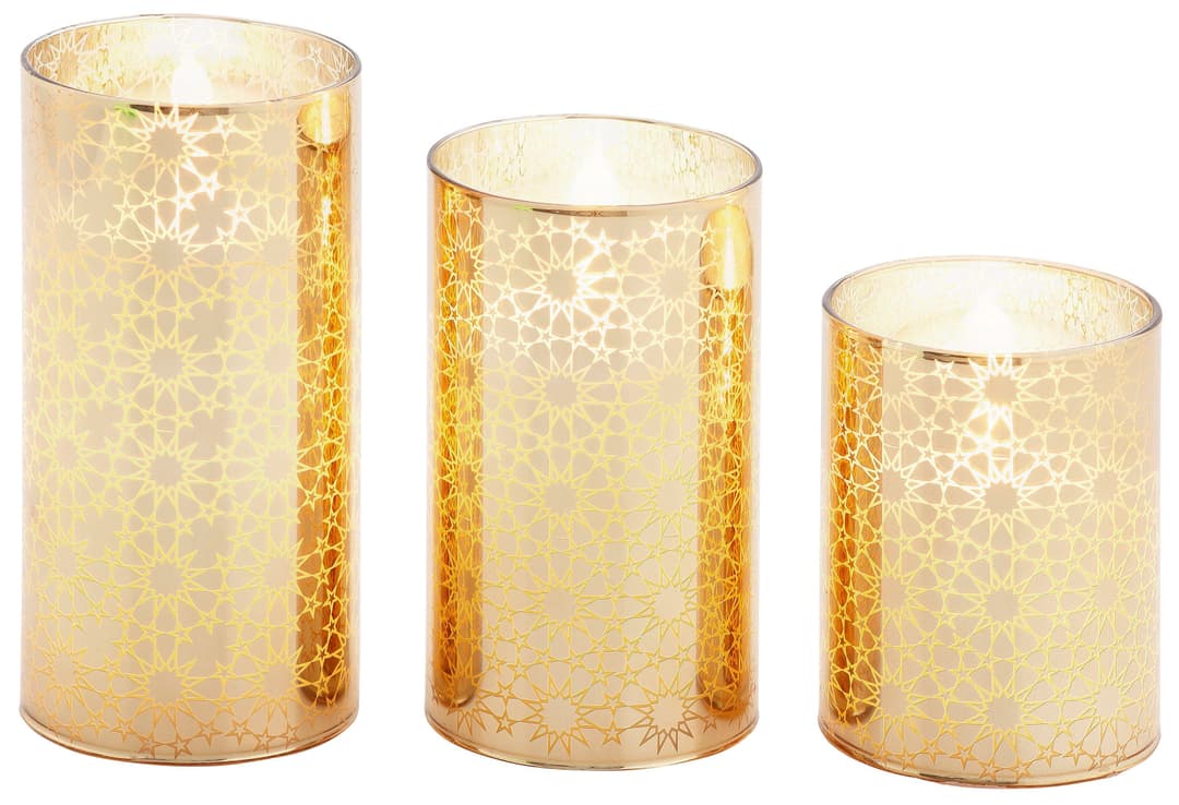 OTTO home LED-Kerzen Jarle Set | Gold