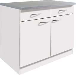 wiho Küchen Unterschrank Kiel | Weiß
