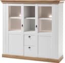 Home affaire Highboard Cremona | Weiß