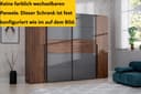 FORTE Kleiderschrank Narago | Holztöne 4